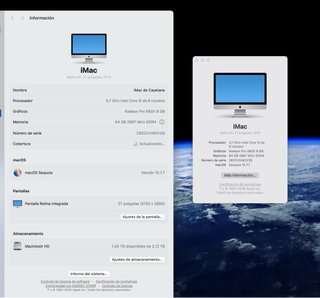iMac 27” 5K 2019 – 64GB RAM – Radeon 580X –