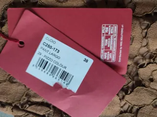 Pantaloni Compagnia Italiana ricamo taglia 38
