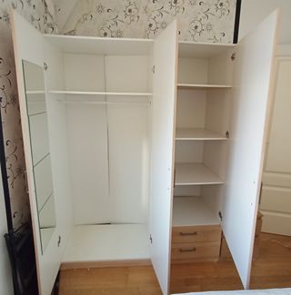 Armario 3 puertas madera