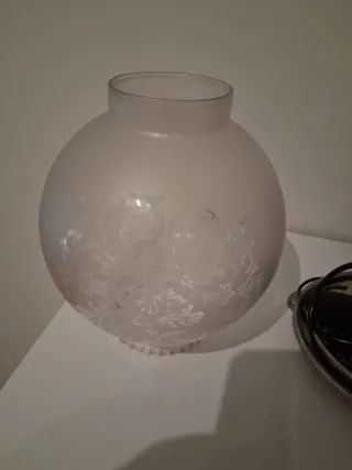 Lámpara Quinqué Antigua