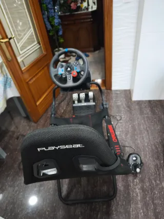 Volante Logitech G29 + Silla Playseat Challenge
