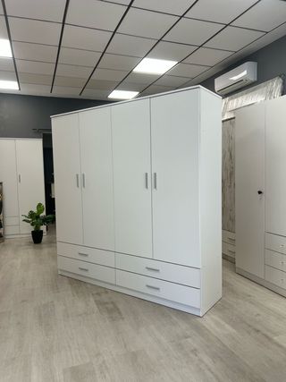 Armario grande blanco 2x2x53
