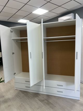 Armario grande blanco 2x2x53