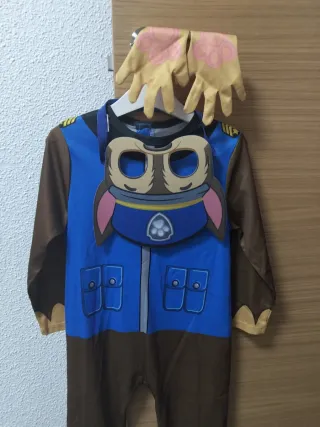 Disfraz Chase Patrulla Canina Talla 3/5