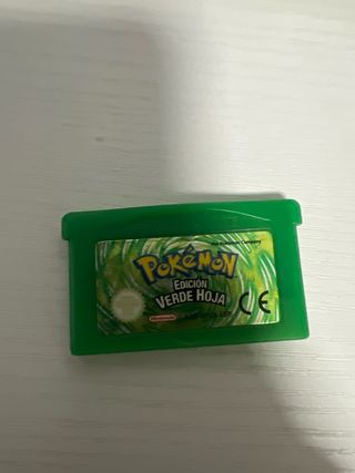 Pokemon Verde Hoja Edición Nintendo GBA
