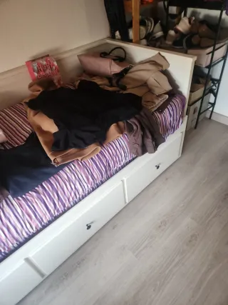 Cama nido 2 plazas con cajones