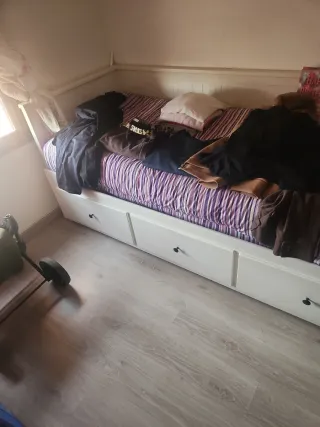 Cama nido 2 plazas con cajones