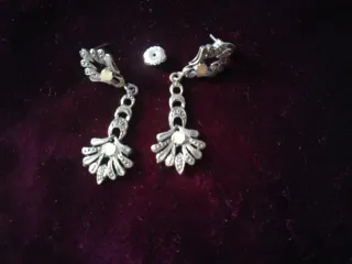 Pendientes Antiguos Plata