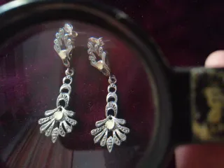 Pendientes Antiguos Plata