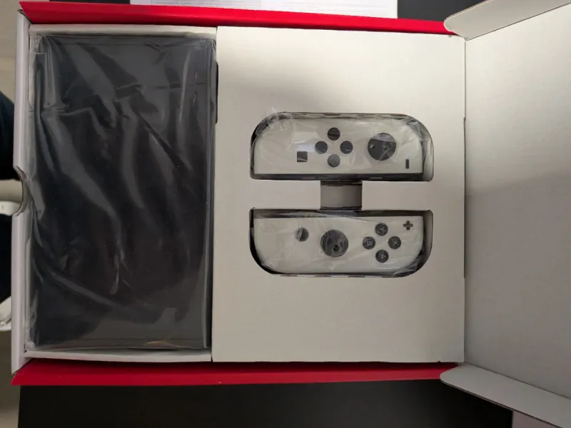 Nintendo Switch OLED Blanca y Negra afbeelding 5