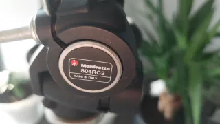 Trípode y rótula Manfrotto