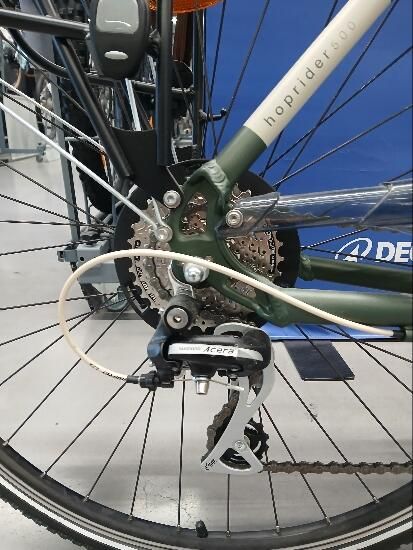 BICICLETA URBANA LARGA DISTANCIA HOPRIDER 500 CUADRO ALTO