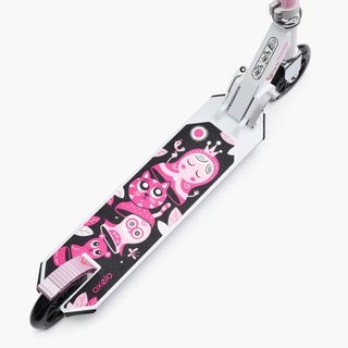 Patinete Scooter Oxelo MID 1 Niños Rosa Blanco Negro