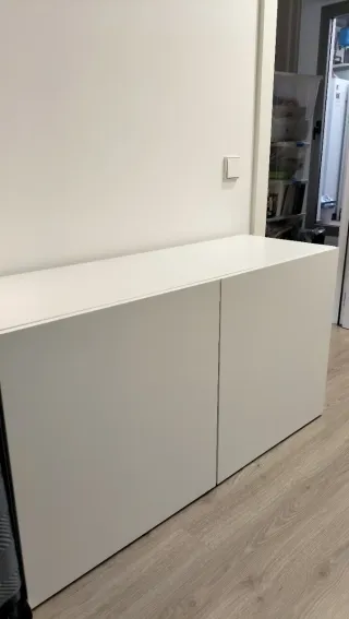 Mueble Besta IKEA Blanco
