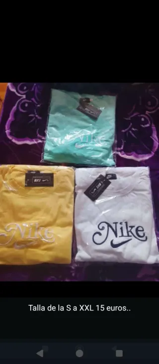 Conjunto Nike bordado