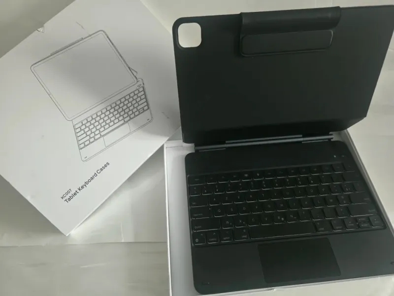 Teclado y funda TECURS para iPad Pro 12.9 afbeelding 2