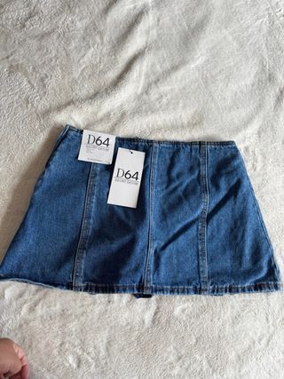 Falda pantalón vaquera Stradivarius