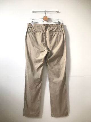 Pantalón Chino Ralph Lauren Hombre W34 L34 Crema