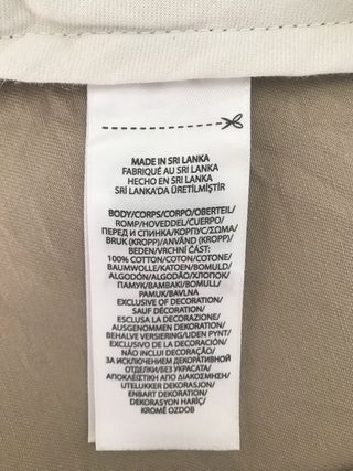 Pantalón Chino Ralph Lauren Hombre W34 L34 Crema