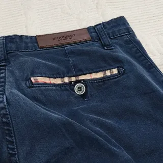 Pantalones Chinos Burberry London Azul Marino