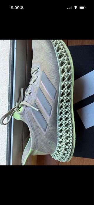 Adidas 4D Running Zapatillas Gris/Verde