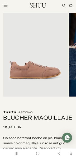 Zapatos Minishuu Barefoot Rosa