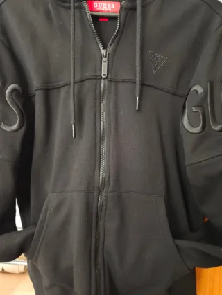 Sudadera GUESS Negra Original