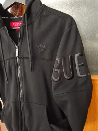 Sudadera GUESS Negra Original