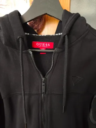 Sudadera GUESS Negra Original