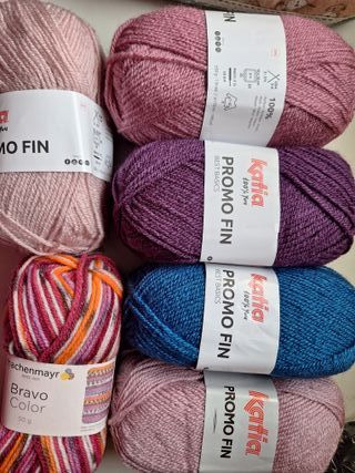 8 Ovillos de lana Katia Promo Fin