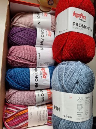 8 Ovillos de lana Katia Promo Fin