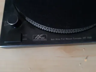 Plato giradiscos Acustic Control HT 700