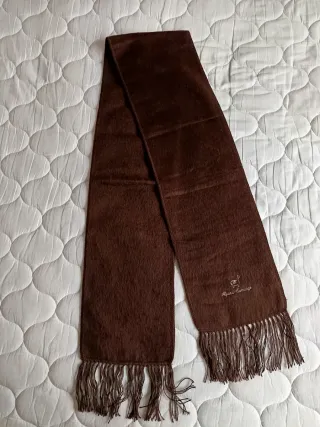 Bufanda de Alpaca Marrón