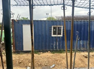CONTENEDOR CASETA DE OBRA 40 PIES = 12 METROS