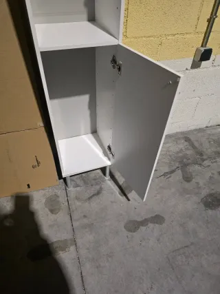 Armario baño blanco IKEA