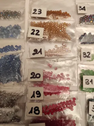 Palline mezzo cristallo mm4