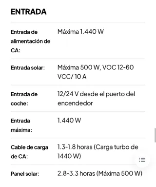 Estación de Energía Bluetti AC180 Nueva