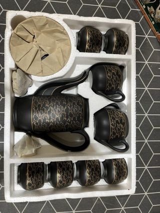 Juego de café de porcelana