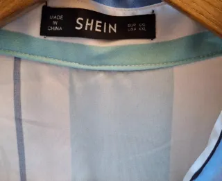 Camisa SHEIN rayas multicolor