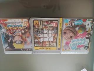 Lote PS3: Naruto, Little Big Planet y GTA 4
