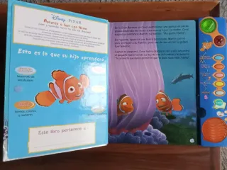 Libro interactivo infantil Buscando a Nemo Disney
