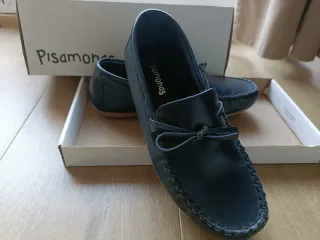 Zapatos niño comunión Azul Talla 35