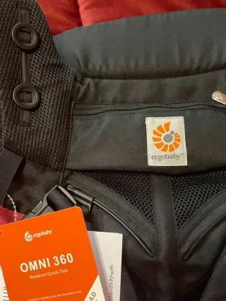 Mochila Portabebés Ergobaby Omni 360 Negra