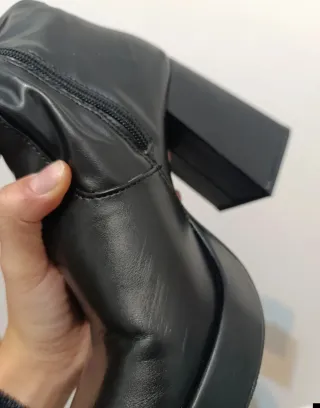 Botines Bershka tacón plataforma