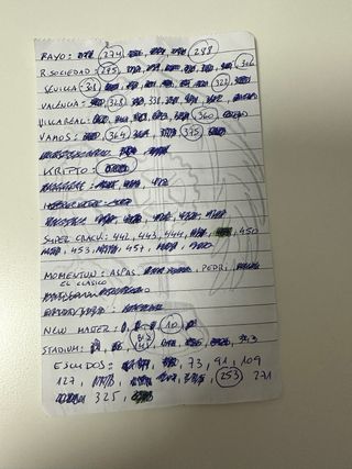 Cambio cromos fútbol