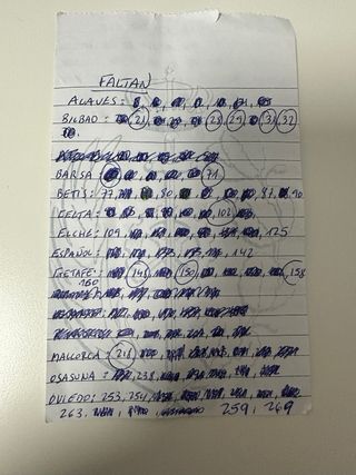 Cambio cromos fútbol