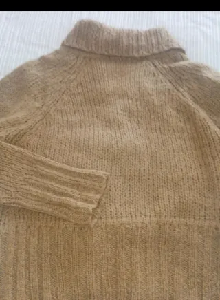 Jersey lana Massimo Dutti marrón