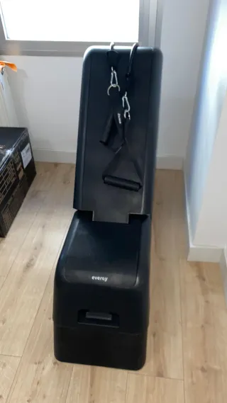 Banco de ejercicio multifuncional + pesa de 6kg