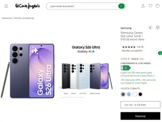 Samsung Galaxy S26 Ultra 512 GB PRECINTADO