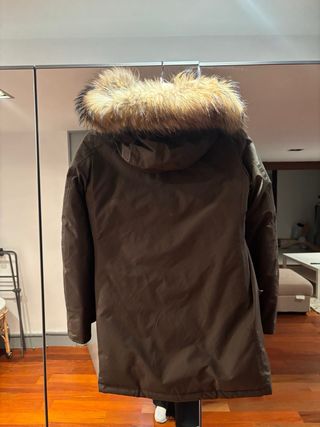 Parka Woolrich verde oliva
